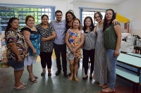 Prefeito Henrique visitou escolas e recebeu agradecimentos e elogios das educadoras