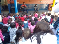 EMEB Menino Claudio promove projeto de música com crianças de 0 a 3 anos